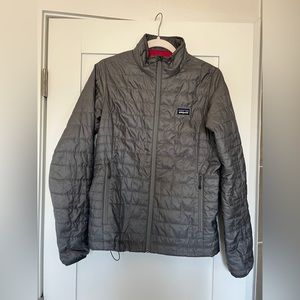 Patagonia nano puff jacket • medium • gray